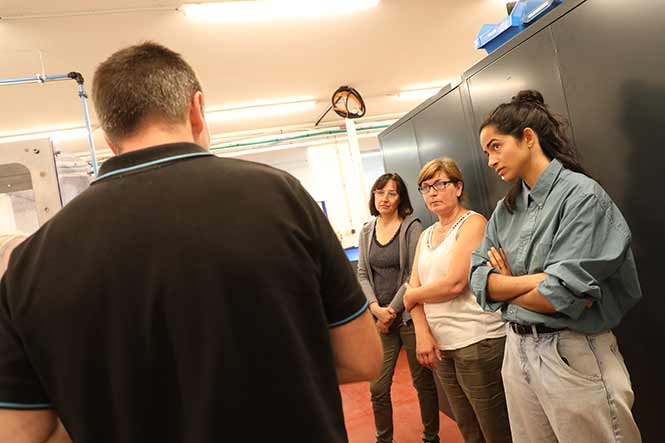 Des participantes pendant la formation Industri&#039;elles.