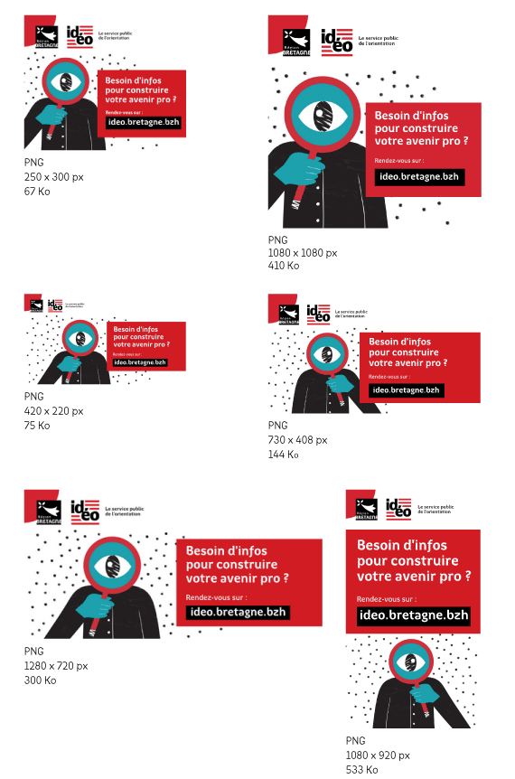 Encarts et bannières à télécharger