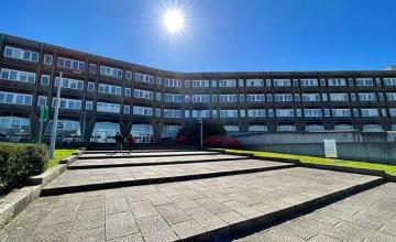 Le bâtiment de la faculté de santé de l&#039;UBO à Brest.