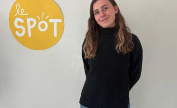 Amandine est étudiante à l'université Bretagne Sud.