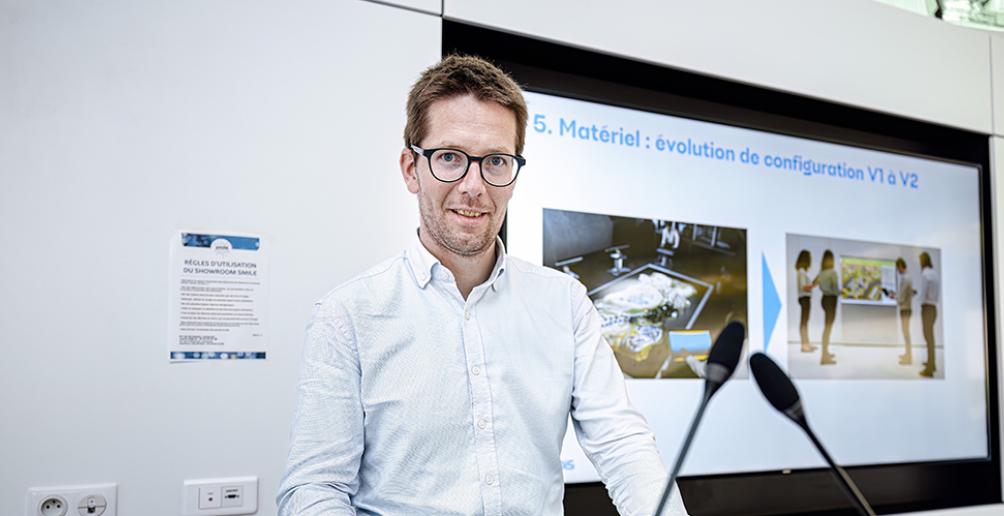 Portrait de Jérôme Sevrette, chef du pôle smart grids d'Enedis à Rennes (35)