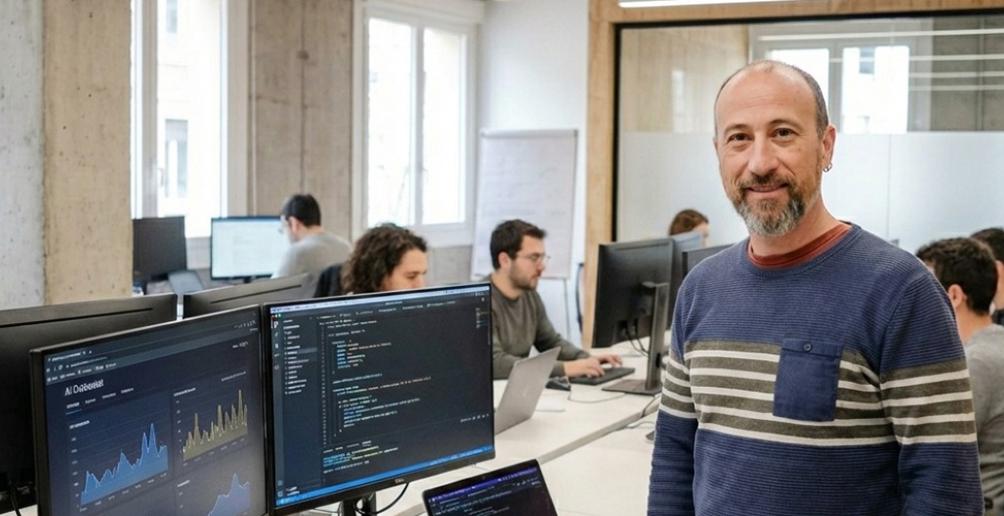 Portrait de Serwan Cravic, experts IA et données chez Conjecto