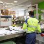 Tri des déchets à l&#039;entreprise La Feuille d&#039;érable à Rennes (35)