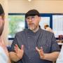 Un formateur et ses stagiaires du GRETA-CFA de Quimper (29)