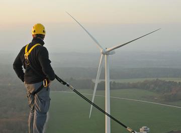 La maintenance des éoliennes