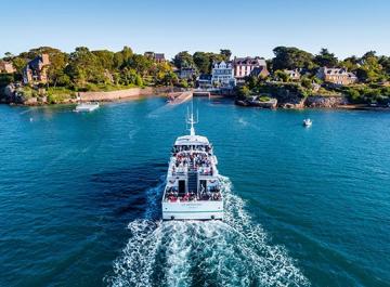 Photographies aériennes par drone du Port Clos sur l&#039;Ile de Bréhat
