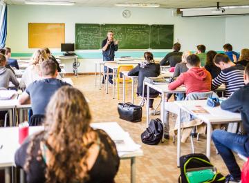  Une classe du lycée Pommerit-Jaudy 