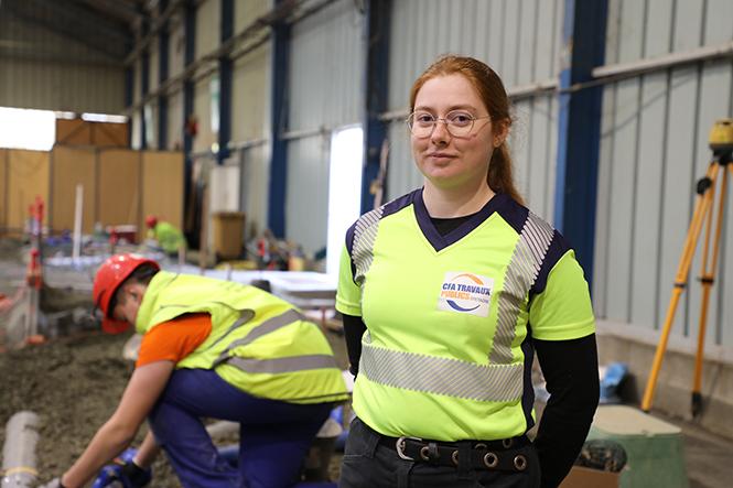 Témoignages : comment j’ai choisi mon orientation Laure, lors de la Compétition des métiers