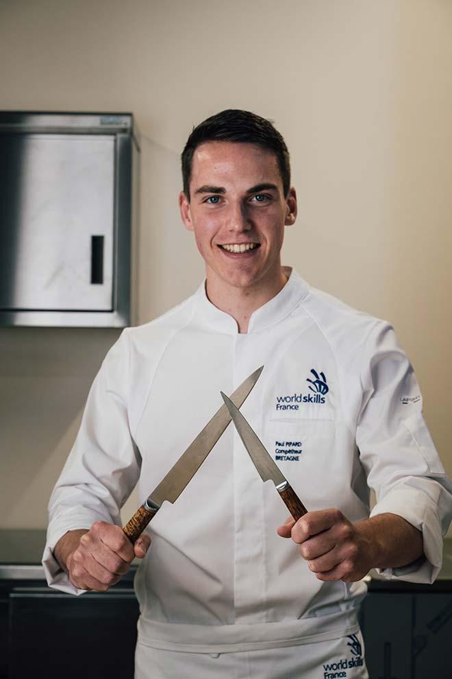 Paul Pipard en tenue WorldSkills. Paul Pipard en tenue WorldSkills.