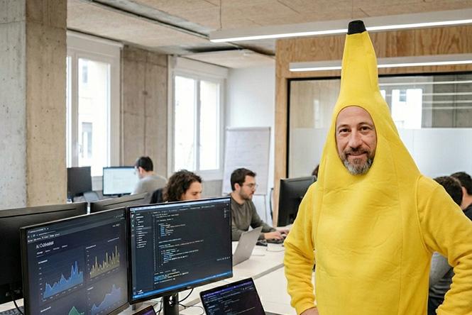 Portrait de Serwan Cravic (retravaillé avec l'outil IA Nano banana)