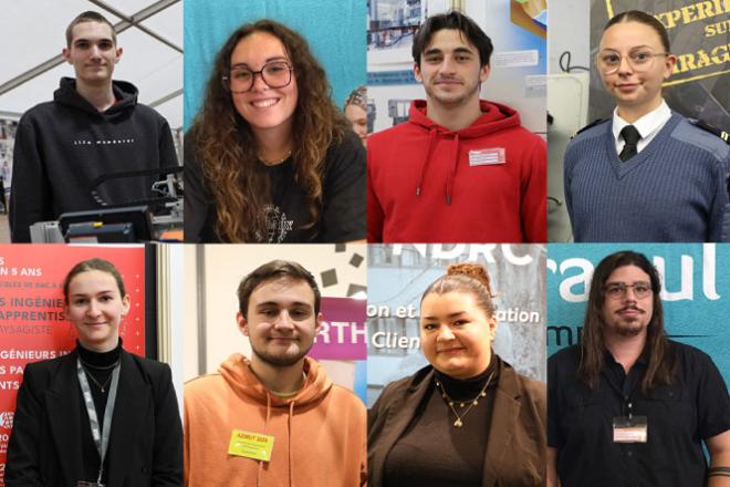 Des élèves témoignent sur leur choix d'orientation. Des élèves témoignent sur leur choix d'orientation.