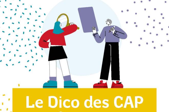 Couverture du Dico des CAP et bacs pros