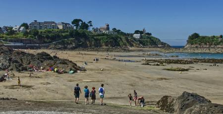 La plage de la Comtesse à Saint-Quai-Portrieux (22)